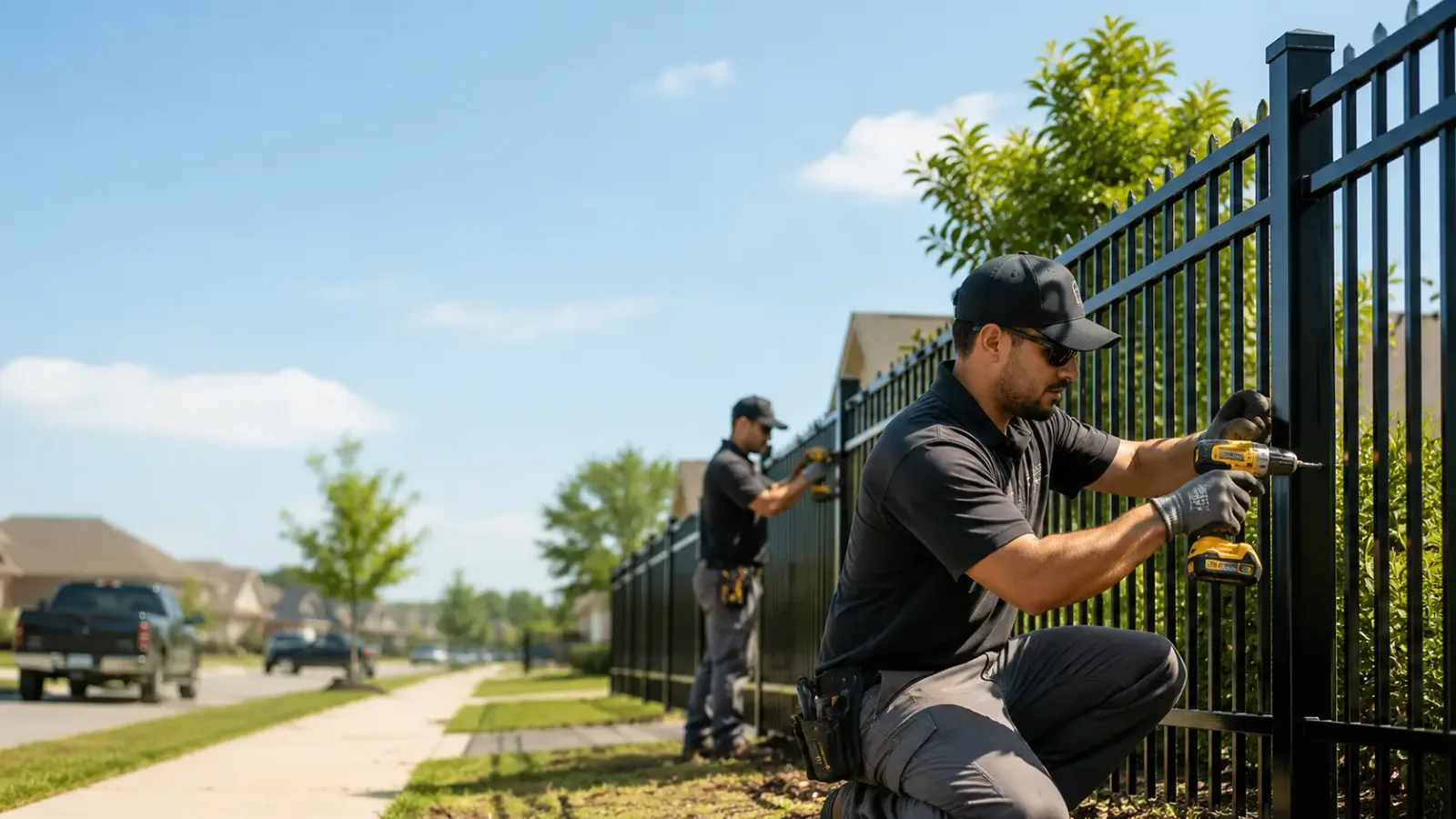 Metal Fence Installation in Fairport, NY